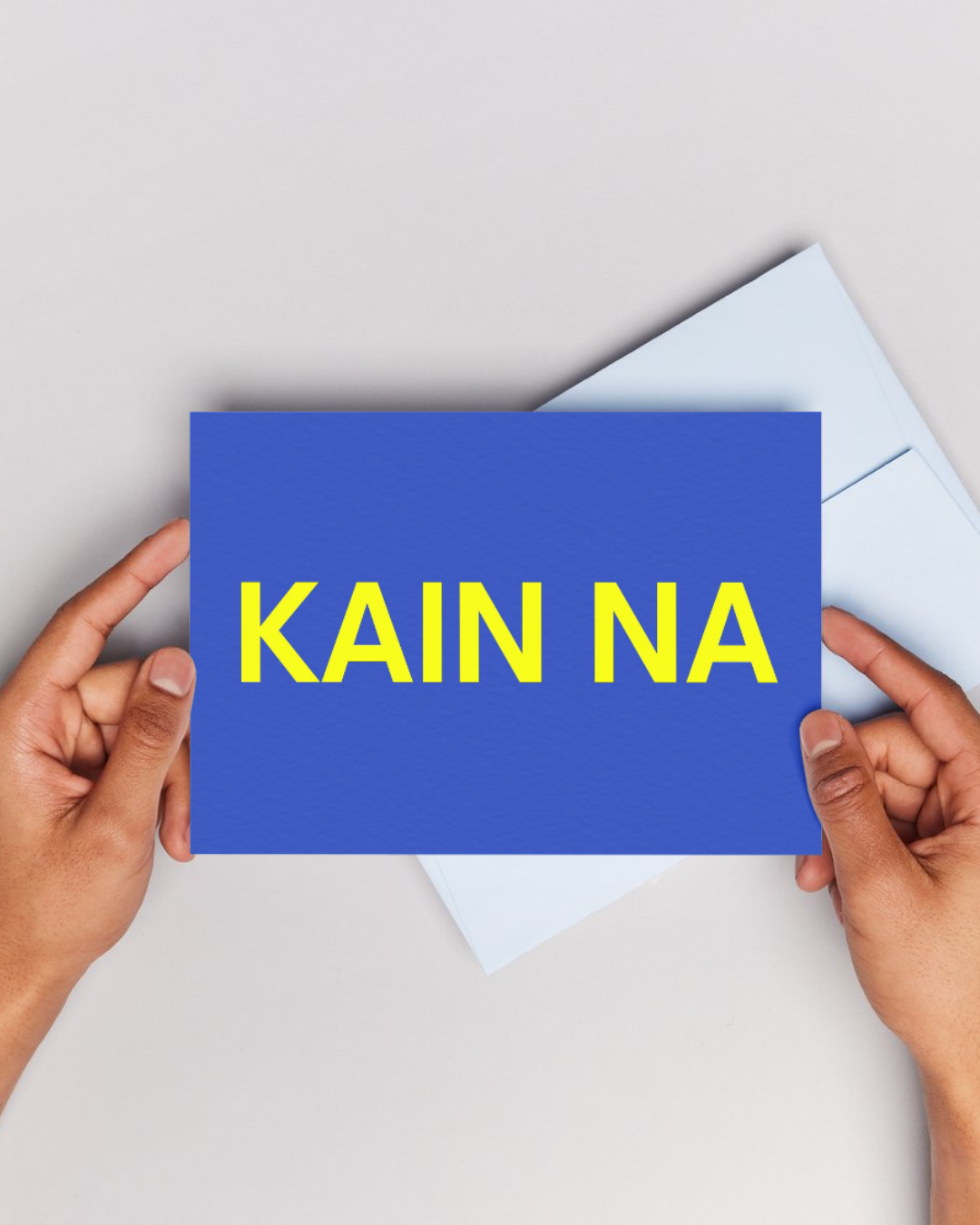 Postcard KAIN NA - Let´s eat