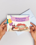 Postcard MALIGAYANG KAARAWAN (ready) - happy birthday