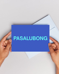 Postcard PASALUBONG - homecoming gift